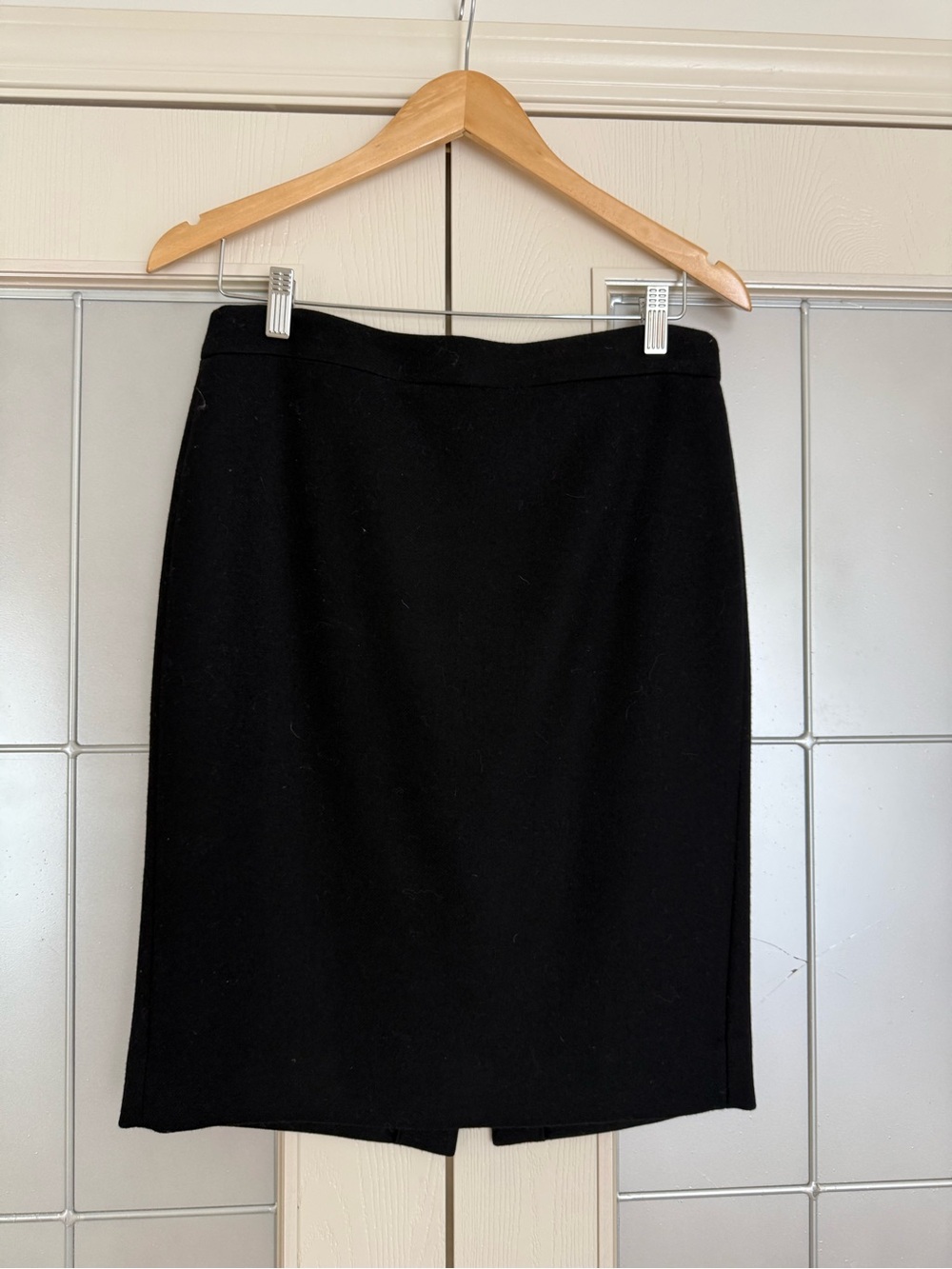 J. Crew Black Pencil Skirt